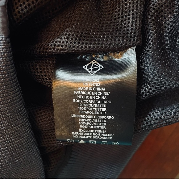 POINT ZERO Navy Sz XL Performance Windbreaker Bomber Jacket - Picture 3 of 11